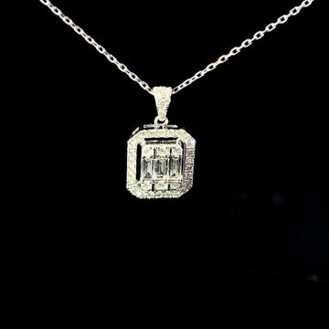 COLLAR DE ORO CON DIAMANTES