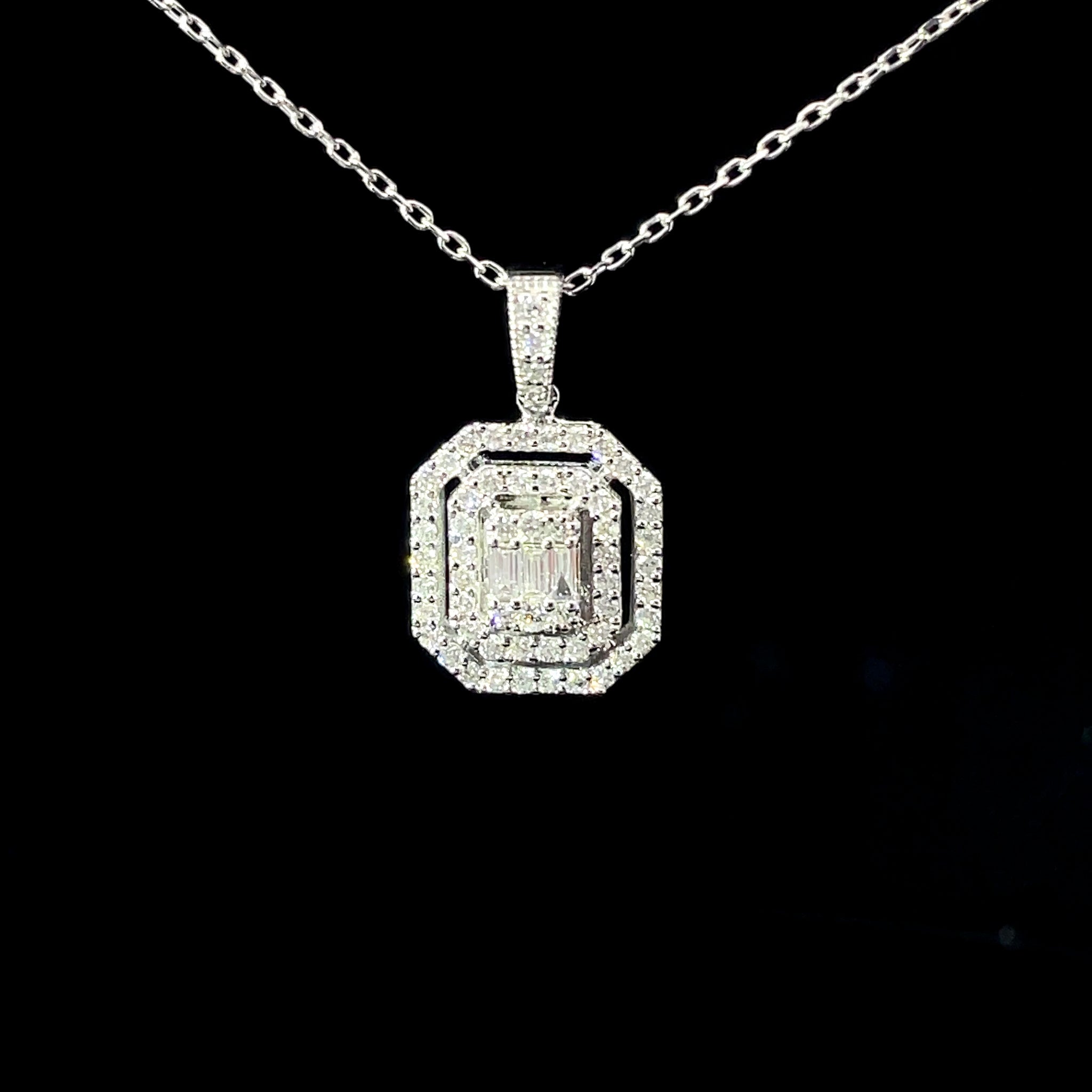 COLLAR DE ORO CON DIAMANTES