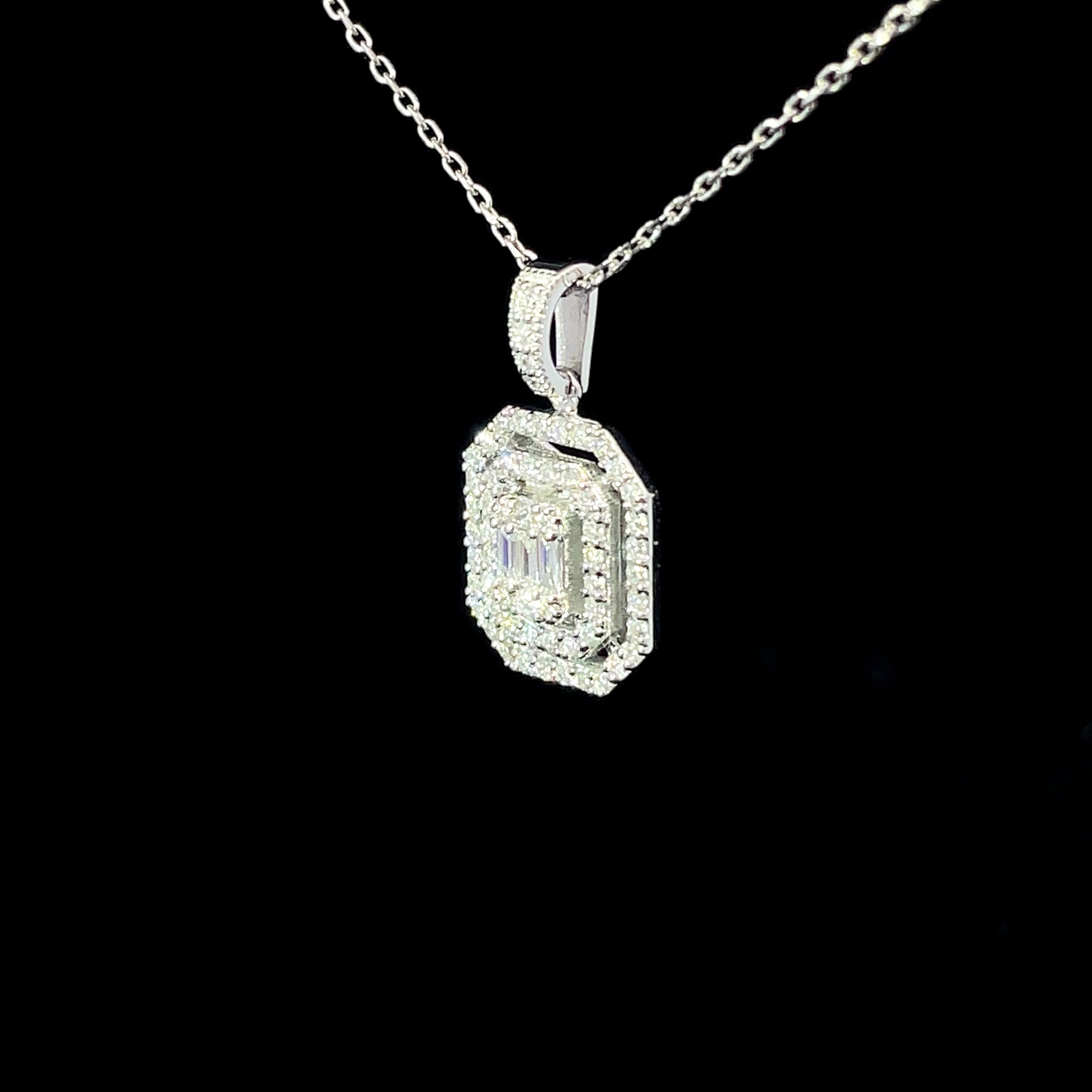 COLLAR DE ORO CON DIAMANTES