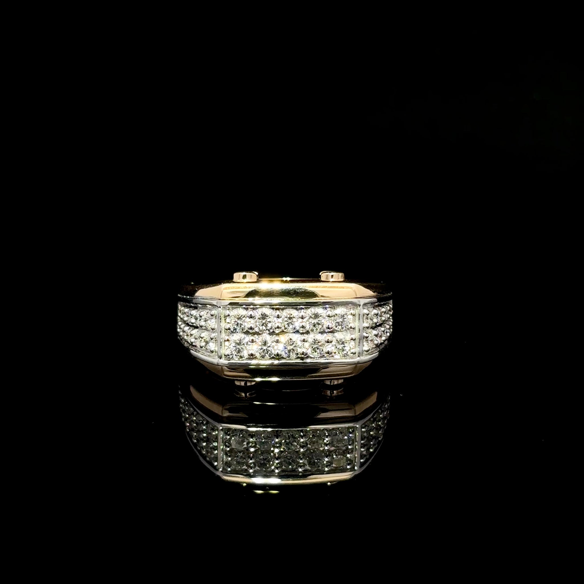 ANILLO DE ORO CON DIAMANTE