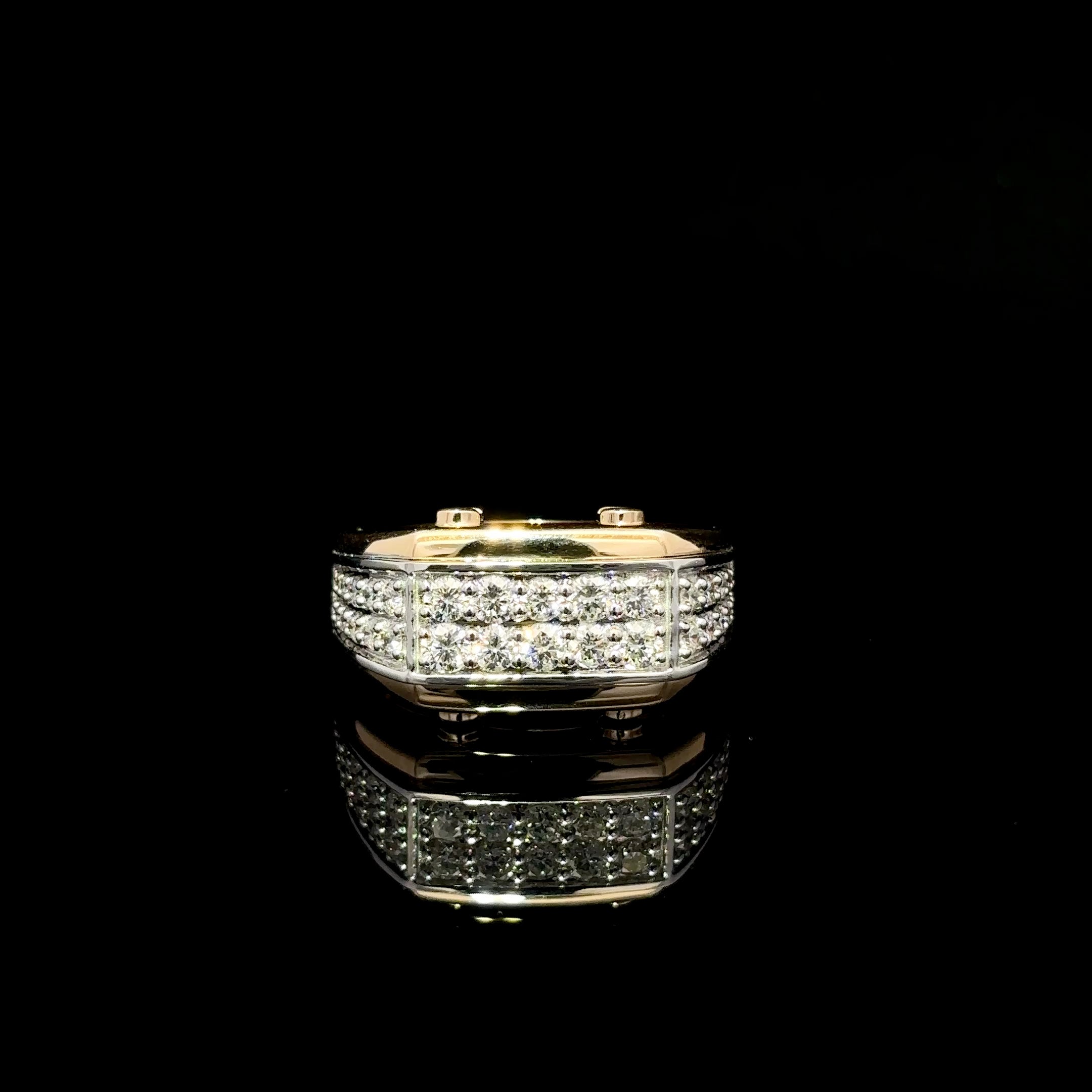 ANILLO DE ORO CON DIAMANTE