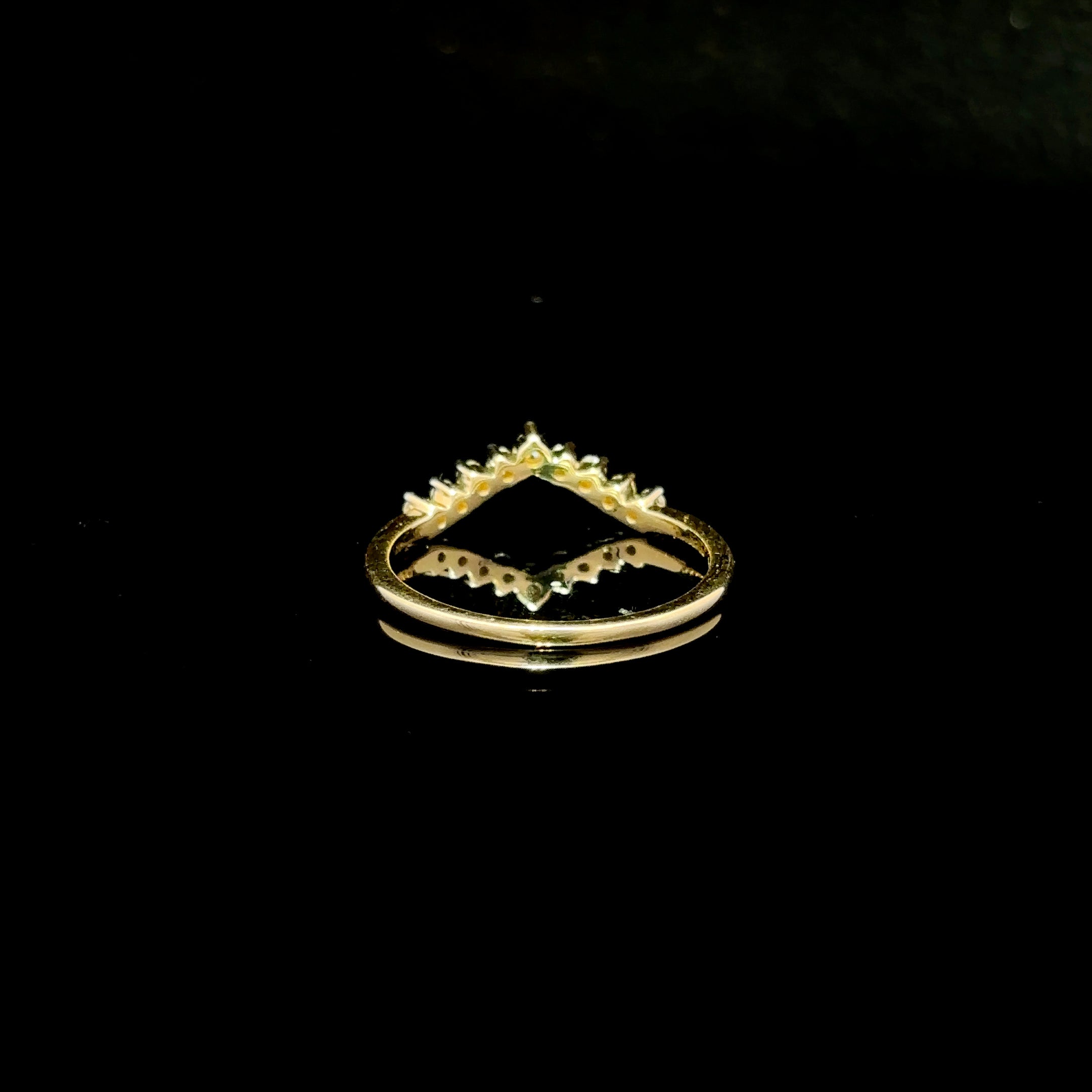 CHURUMBELA DE ORO CON DIAMANTES