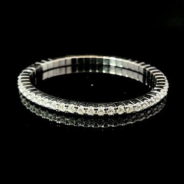 PULSO TENIS DE ORO CON DIAMANTES