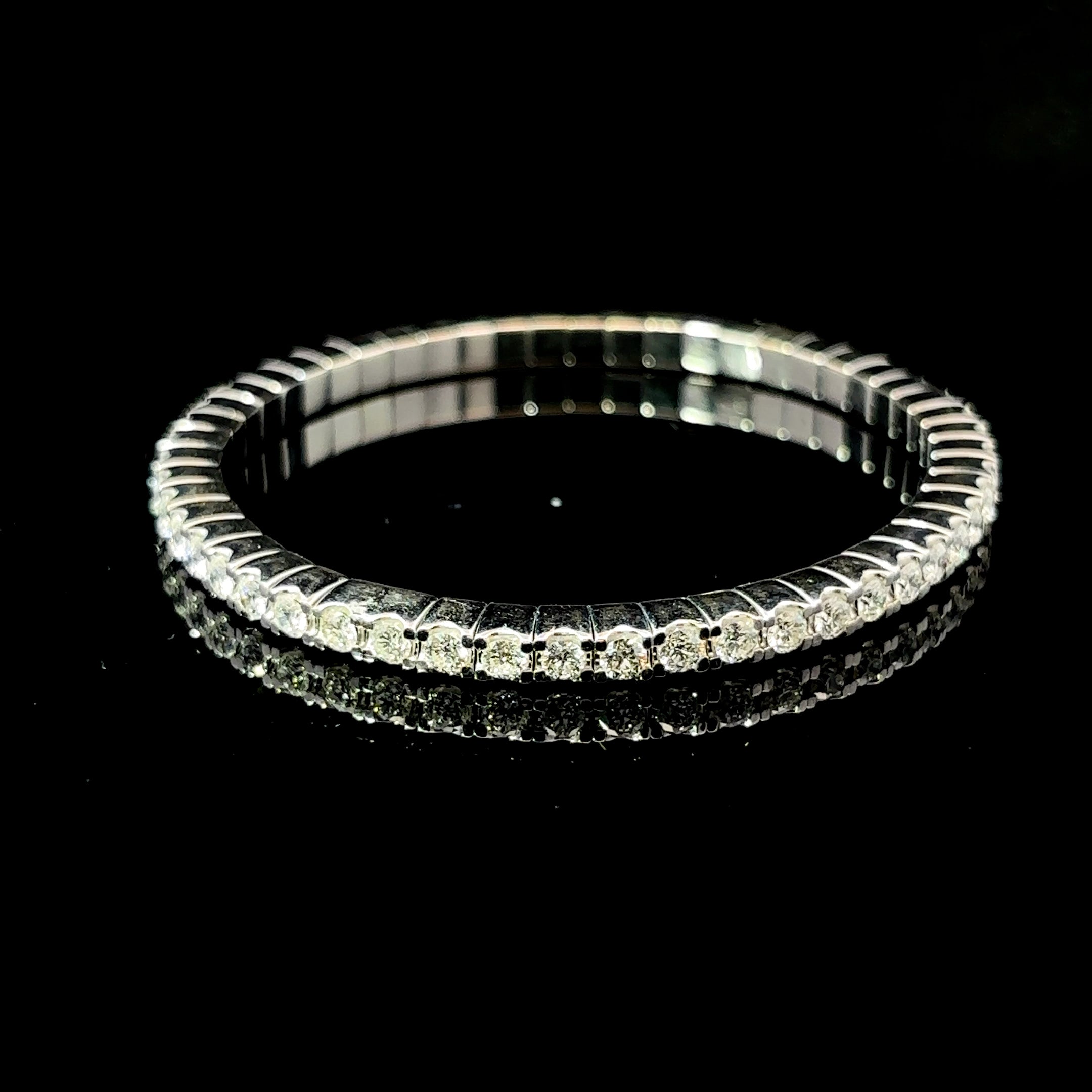 PULSO TENIS DE ORO CON DIAMANTES