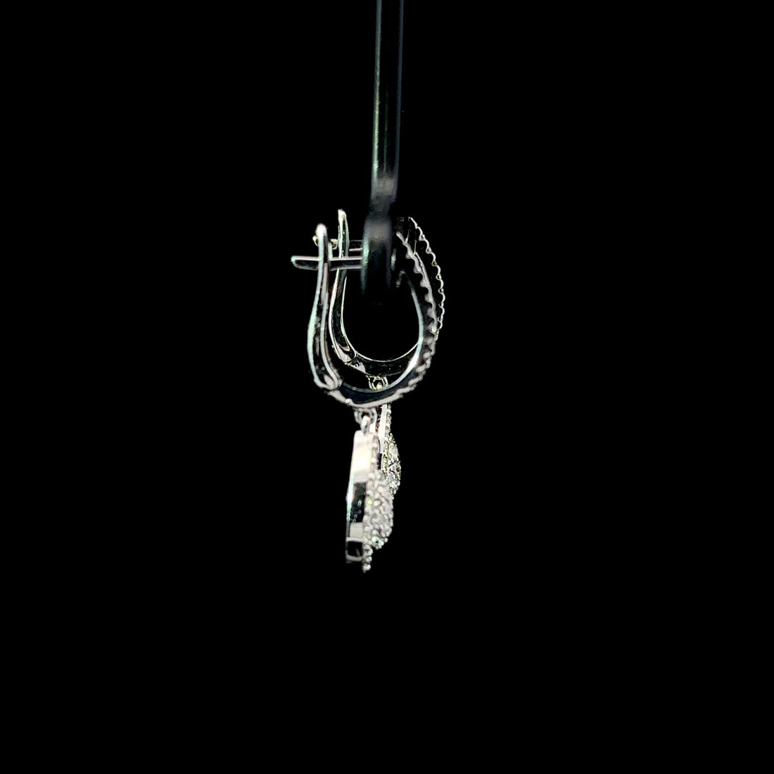 ARETES DE ORO CON DIAMANTES