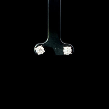 ARETES DE ORO CON DIAMANTES