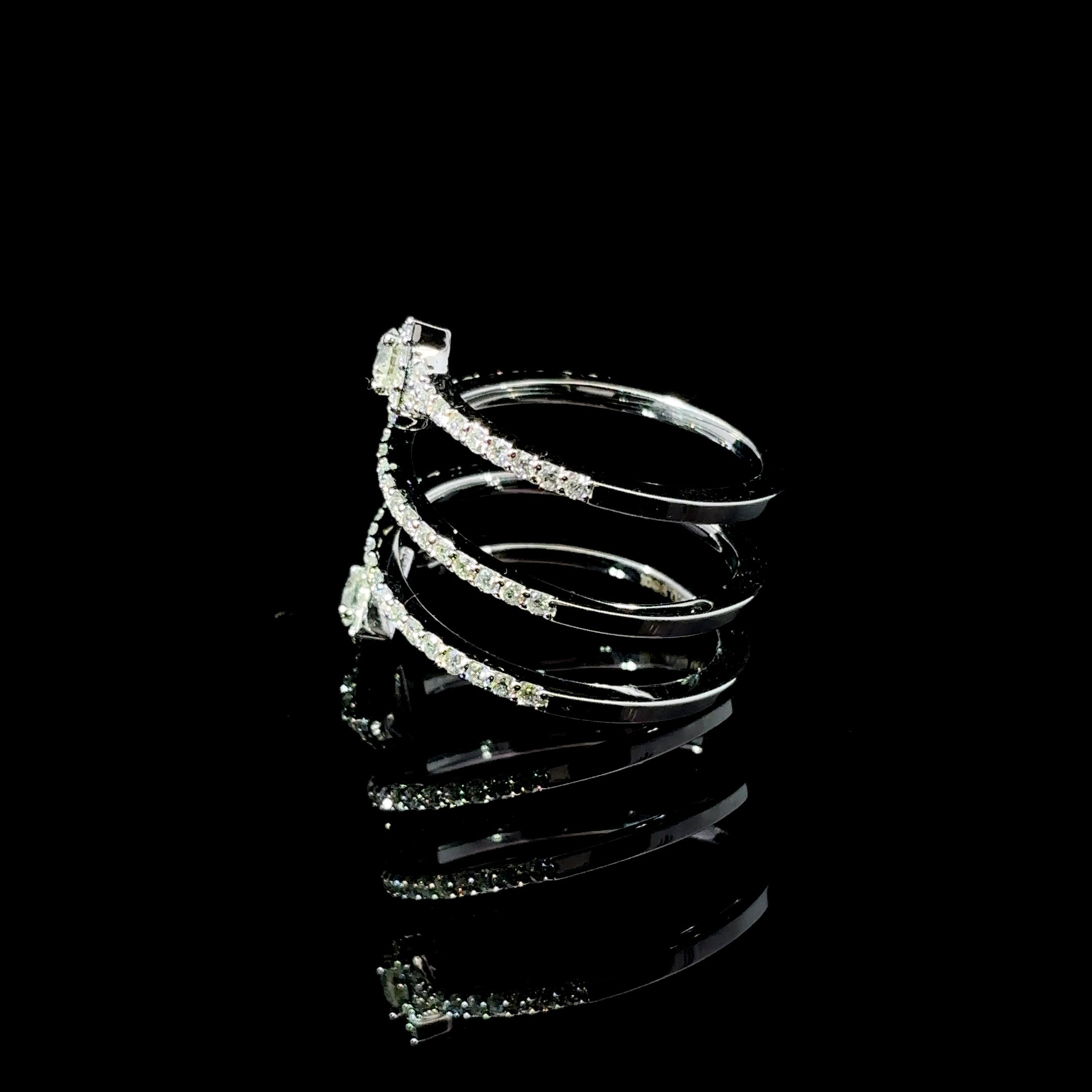 ANILLO DE ORO CON DIAMANTES