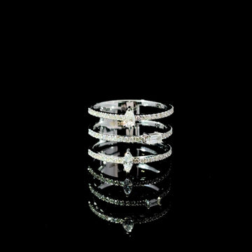 ANILLO DE ORO CON DIAMANTES