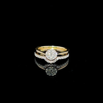 ANILLO DE ORO CON DIAMANTES