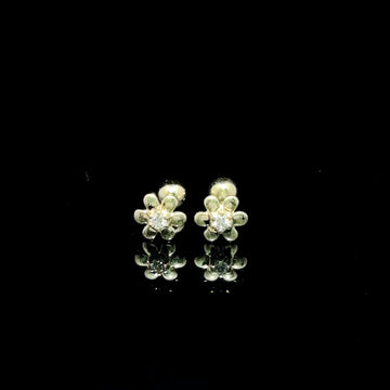 BROQUELES DE ORO CON DIAMANTE