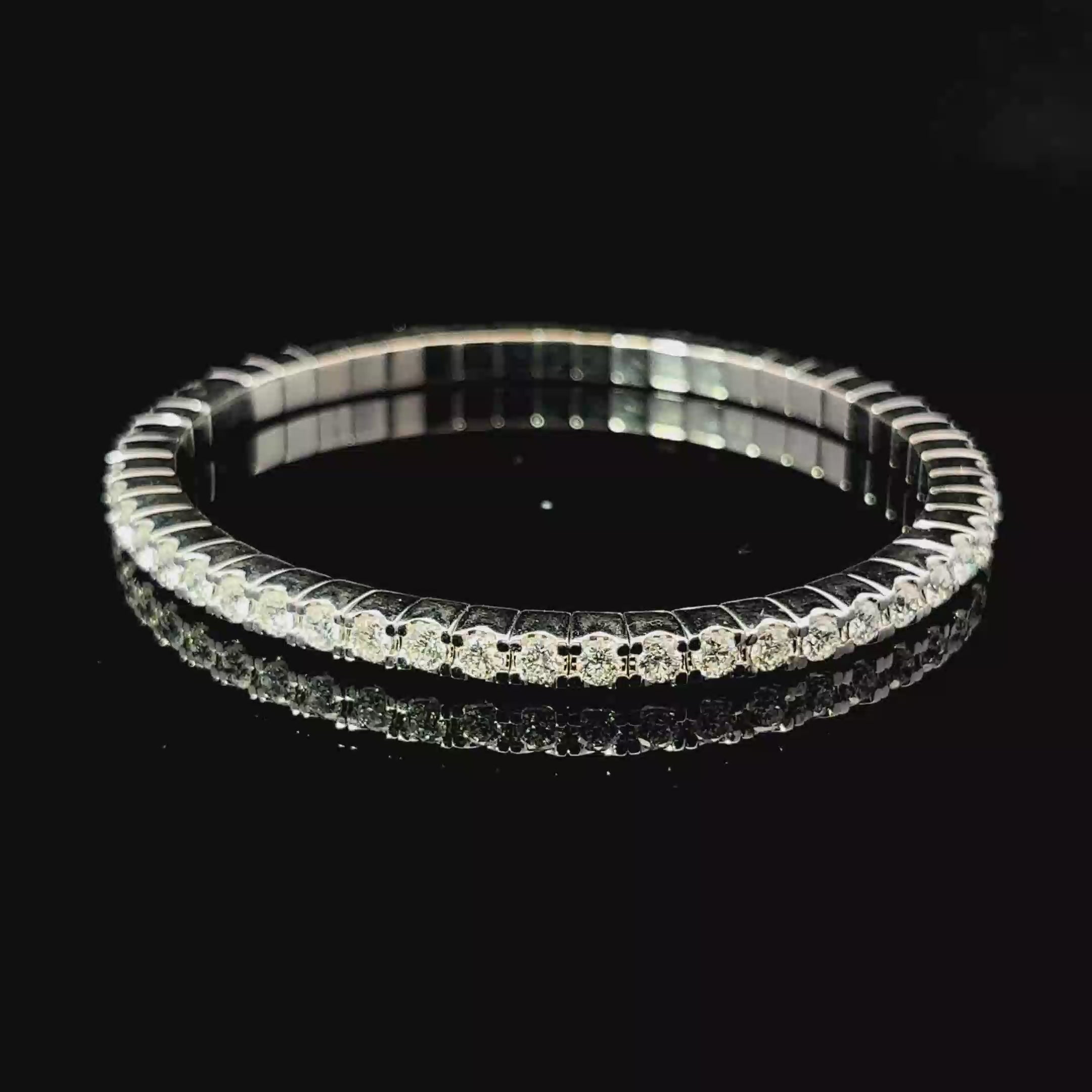 PULSO TENIS DE ORO CON DIAMANTES