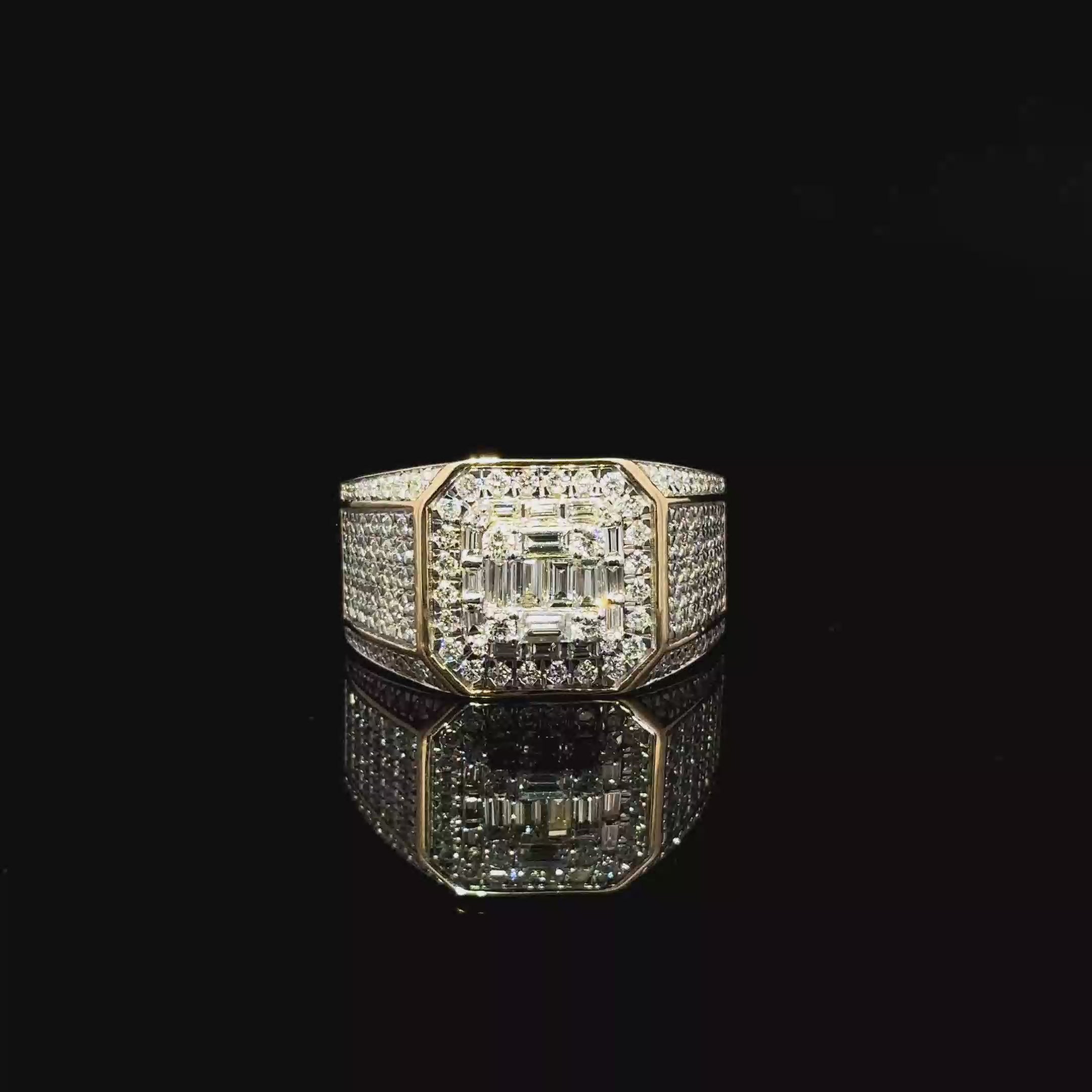 ANILLO DE ORO CON DIAMANTE