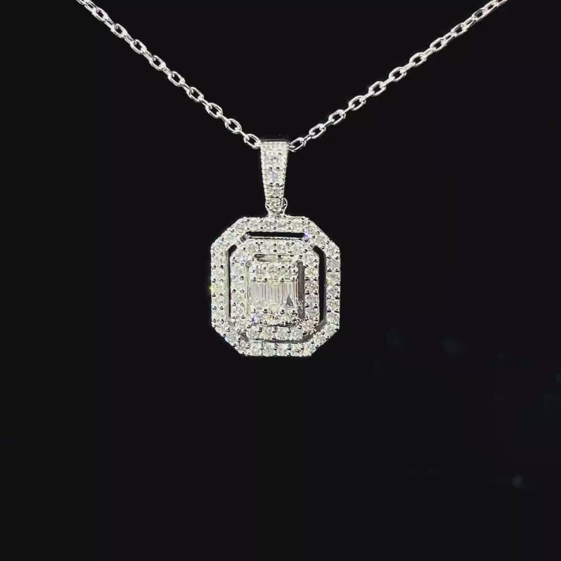 COLLAR DE ORO CON DIAMANTES