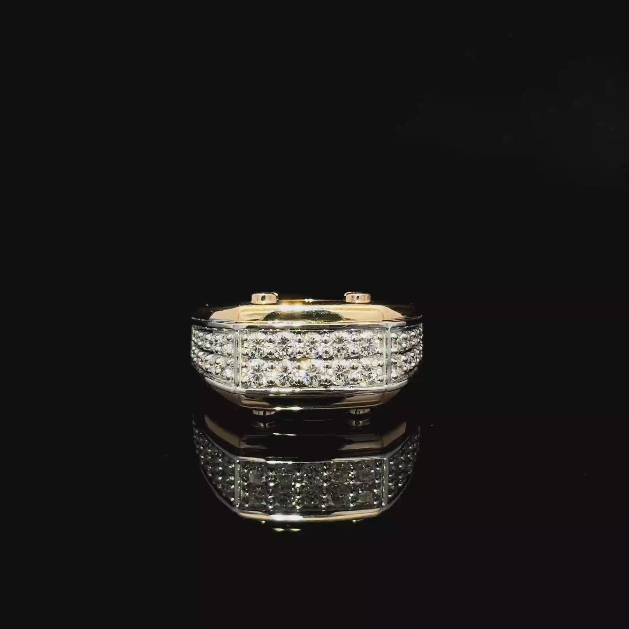ANILLO DE ORO CON DIAMANTE