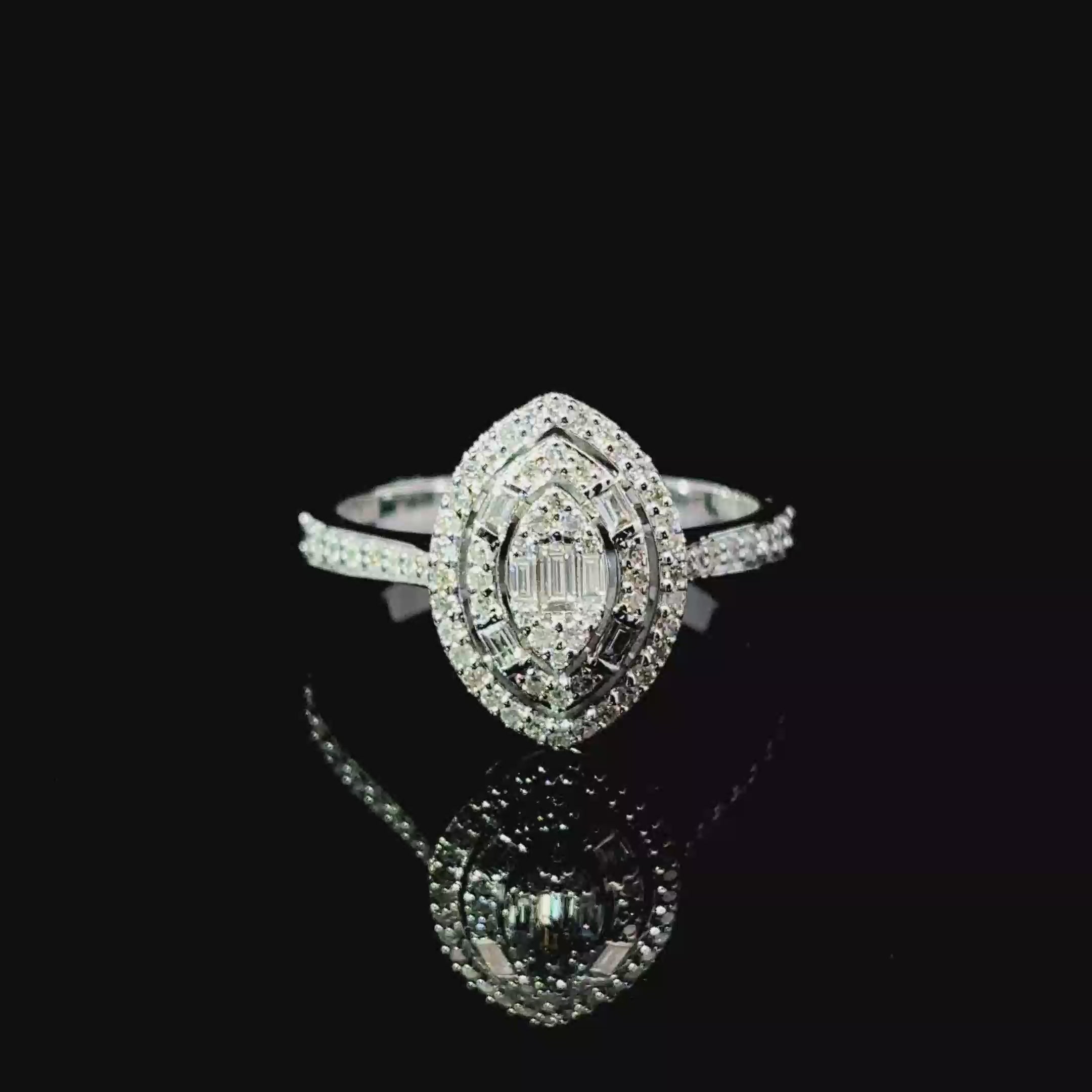 ANILLO DE ORO CON DIAMANTES