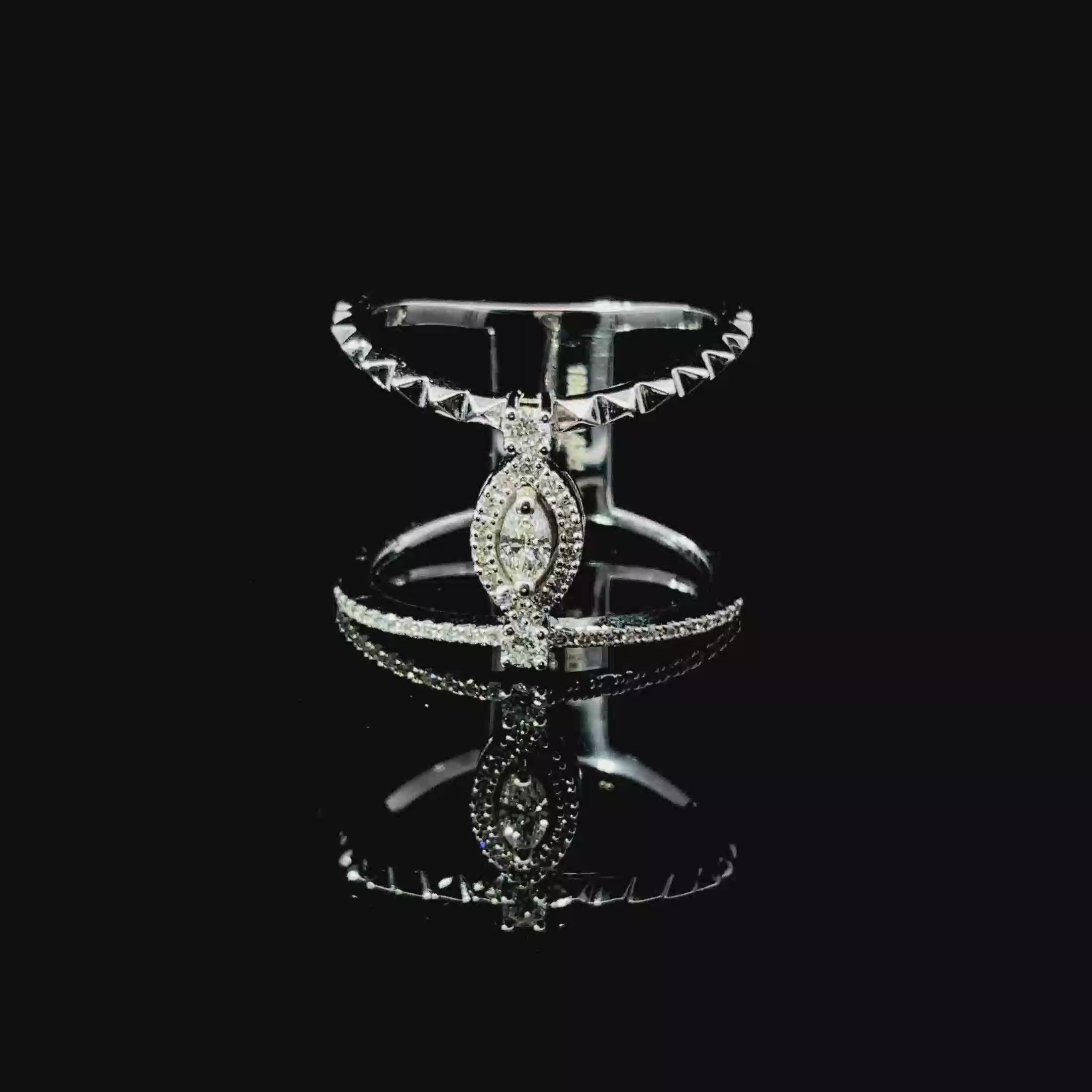 ANILLO DE ORO CON DIAMANTES